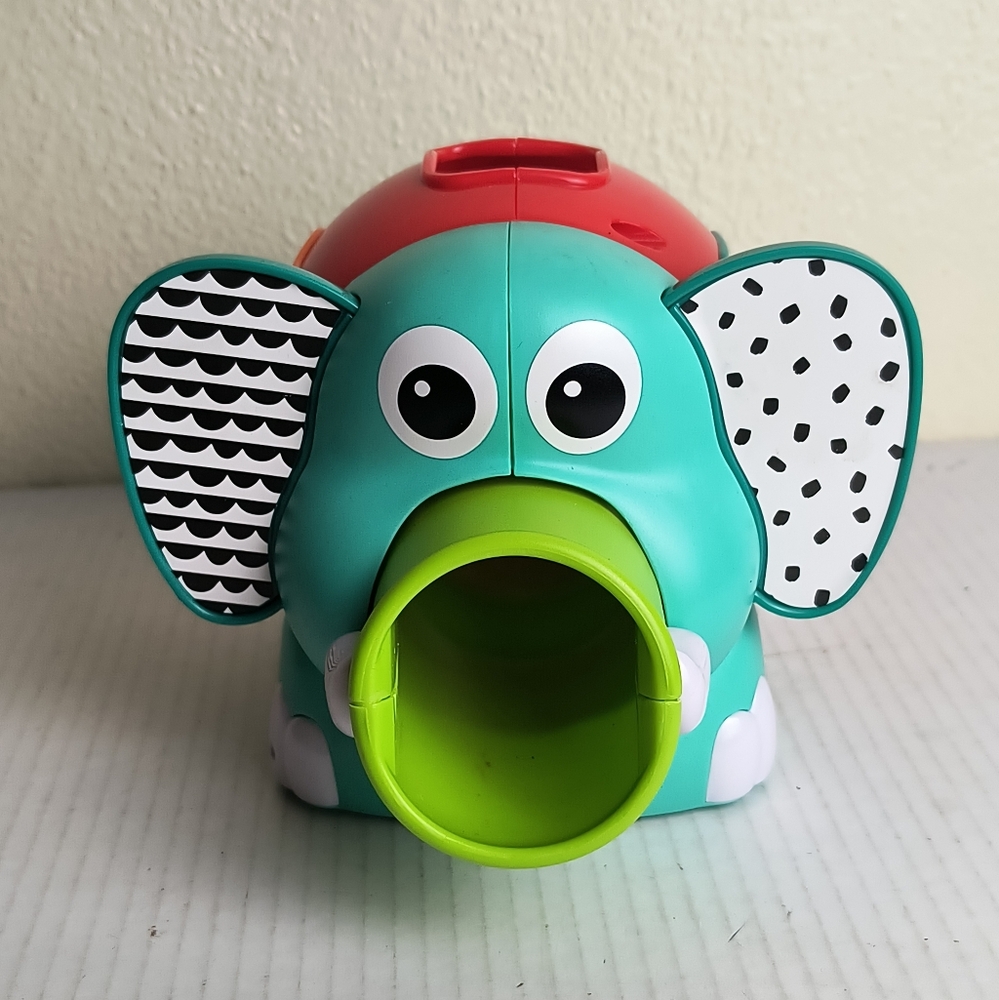 Infantino Jumbo Shape Sorter Colorful Elephant Toy for Kids